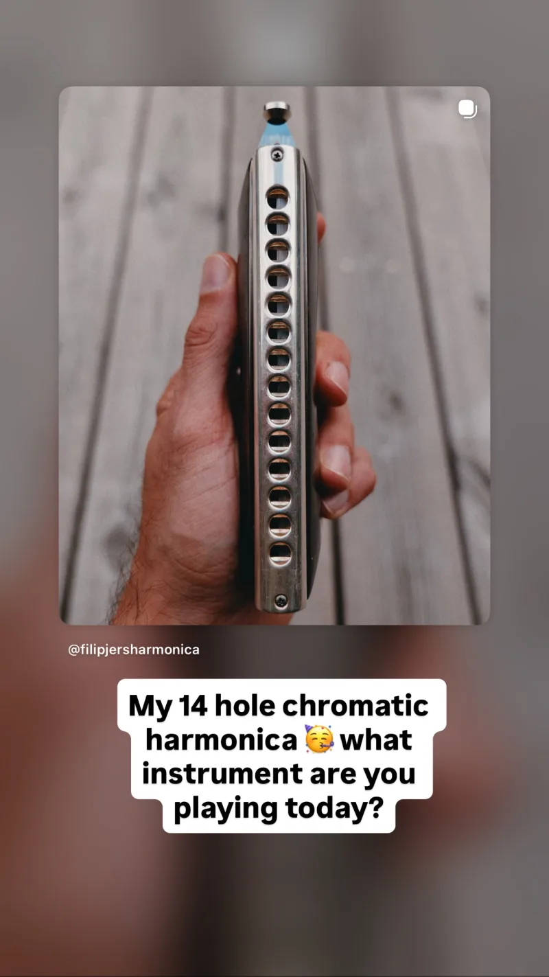 Filip Jers 🎶 Harmonica 貼文圖片