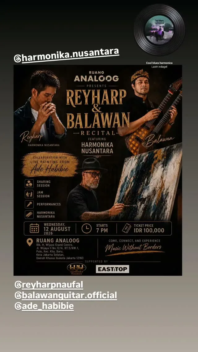 Reyharp and Balawan Project 貼文圖片