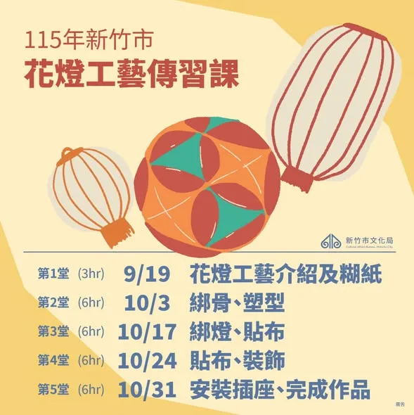 新竹市文化局 貼文圖片