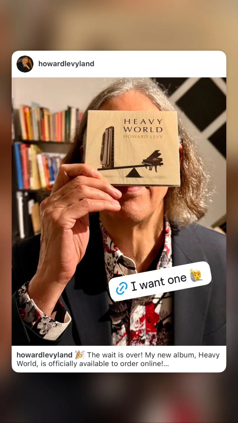 Howard Levy 貼文圖片
